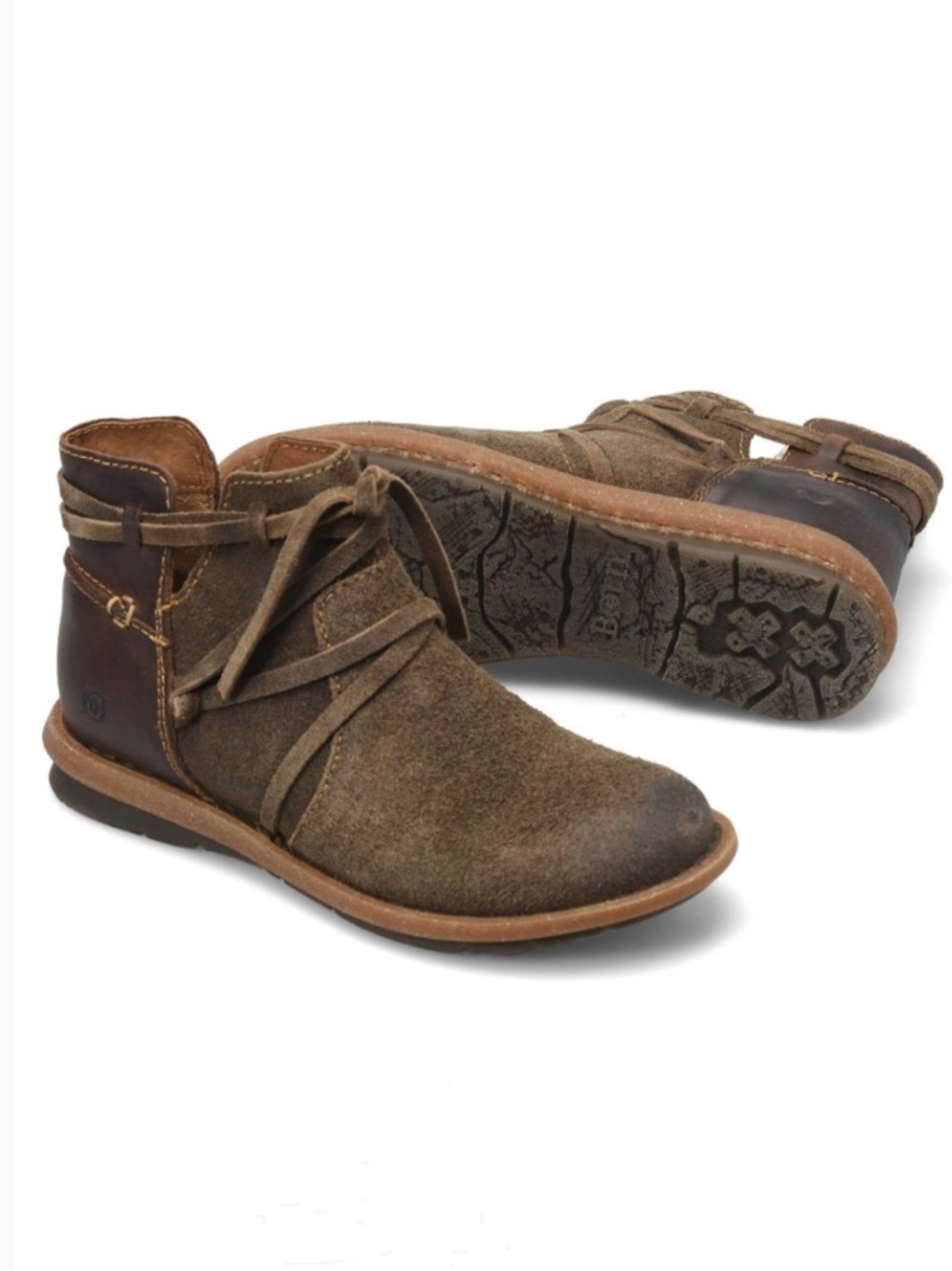 Born Tarkiln Suede Ankle Boots